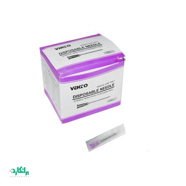 سر سوزن گیج۲۴ بنفش وکتو-Vekto