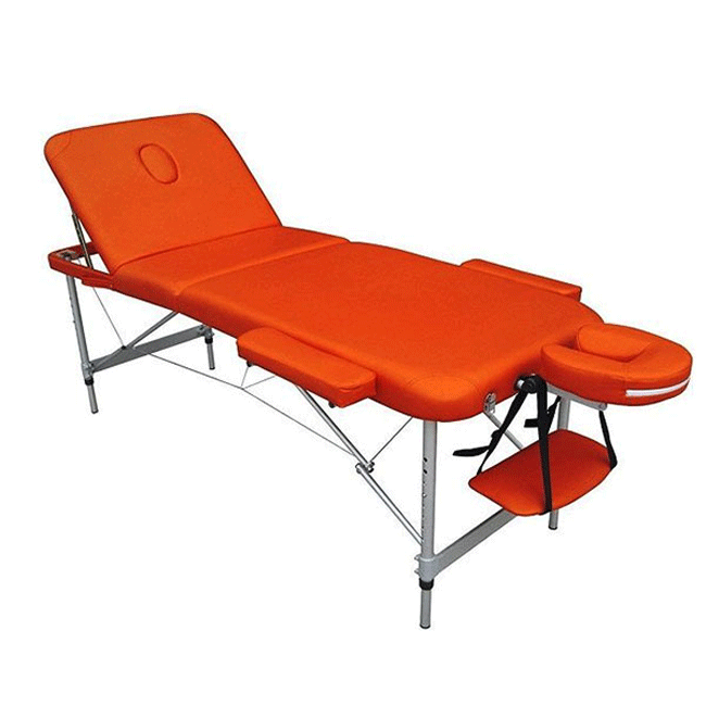تخت ماساژ پایه آلومینیومی پرتابل مدل کانفی کر
