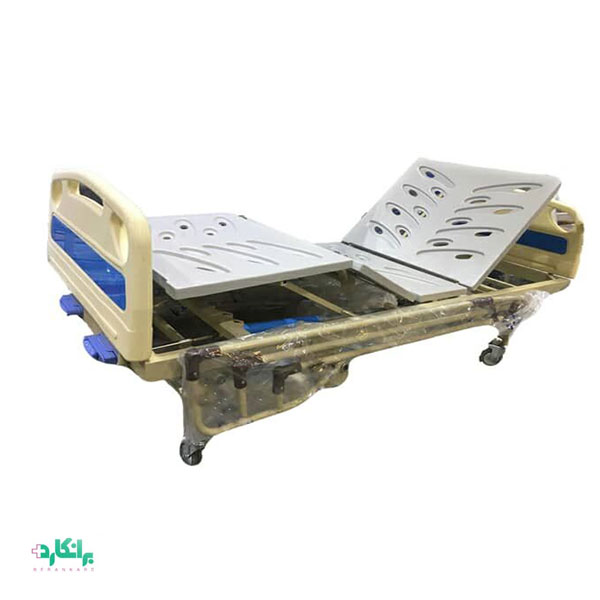 تخت مکانیکی سه شکن مدل ABS با قابلیت تنظیم ارتفاع