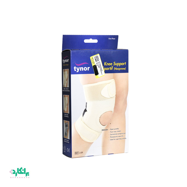 زانو بند نئوپرنی کشکک باز J-09 محافظ زانو تینور