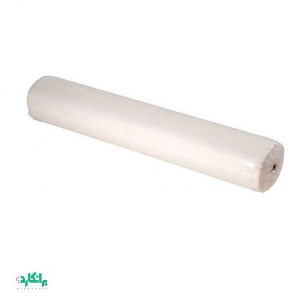 رول ملحفه سفید عرض 60 سانتی متر 17 گرم  ( 30 متری)