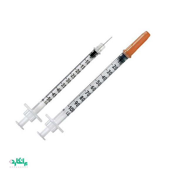 سرنگ انسولین آوا 1 سی سی گیج 31