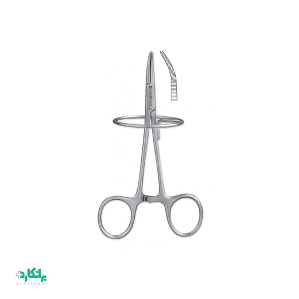 هموستات لابراتوری حلقه دار سر کج دنتال دیوایس