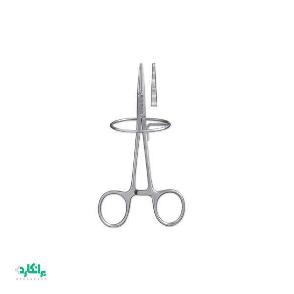 هموستات لابراتوری حلقه دار سر صاف دنتال دیوایس