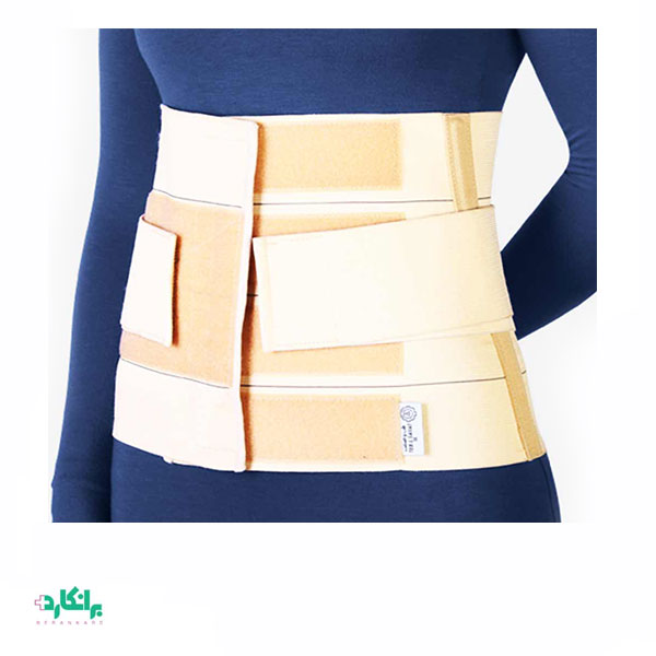 شکم بند با کش دوبل کد 60430 طب و صنعت
