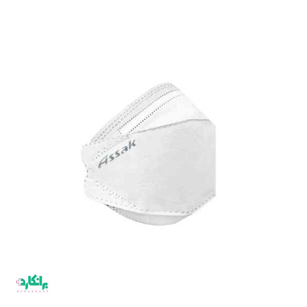 ماسک سه بعدی چهار لایه برند آساک-Assak