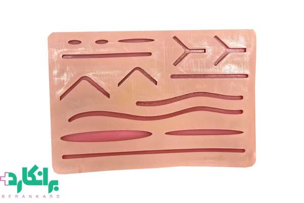 پد تمرین(مولاژ آموزشی)بخیه زدن سایز 18*12