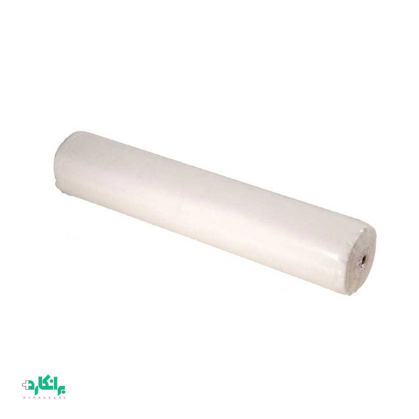 رول ملحفه سفید عرض 65 سانتی متر (20 متری) 17 گرمی