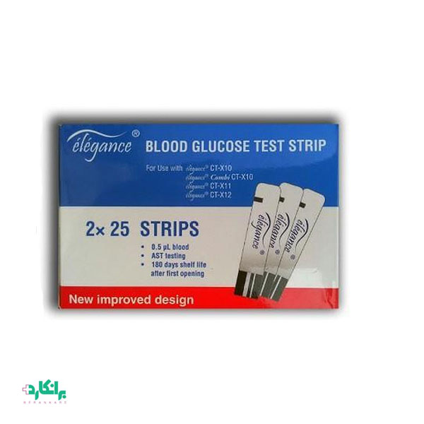 نوار تست قند خون الگانس