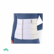 شکم بند ساده سفید کد 60110 طب و صنعت