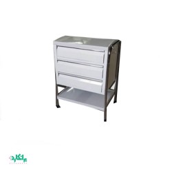 ترالی پانسمان سه کشو رویه ABS فایبر