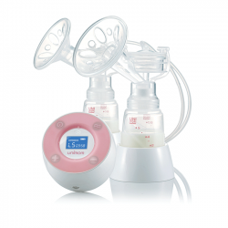 شیردوش برقی دو شیشه یونی مام مدل minuet LCD