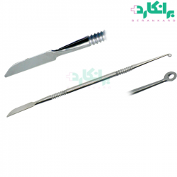 قلم کومدون اکسترکتور چاقویی یک سر رینگی  ( خارج کننده ی جوش )