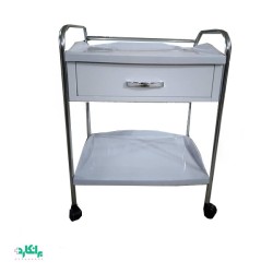 ترالی یک کشو دستگیره دار رویه فایبر درجه یک