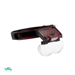 ذره بین هدبندی چراغدار مدل MG81001-B1