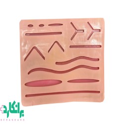 پد تمرین(مولاژ آموزشی)بخیه زدن سایز 18*12