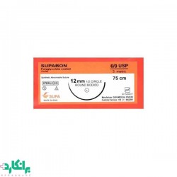 نخ بخیه ویکریل سوپابن 6/0 ریورس کات سوپا-Supa